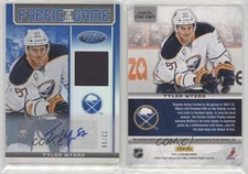 2012-13 Certified Fabric of the Game Mirror Blue Jersey /50 Tyler Myers Auto