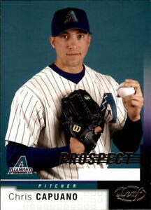 2004 Leaf Arizona Diamondbacks Baseball Card #250 Chris Capuano PROS