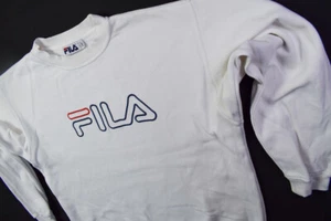 Fila Pullover Sweater Sweat Shirt Vintage Jumper Casual Big Logo Spellout XL - Bild 1 von 10