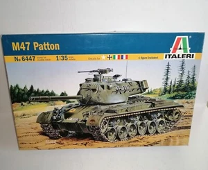 ITALERI 1/35 CARROARMATO M47 PATTON KIT MONTAGGIO NO.6447 - Foto 1 di 2