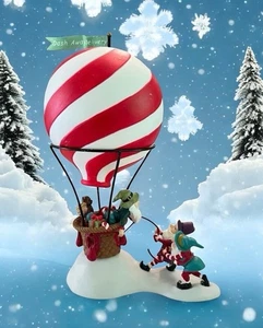 Vintage 2001 Dept 56 North Pole Series “Dash Away Delivery” Hot Air Balloon - Picture 1 of 9