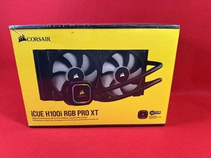 Corsair iCUE H100i RGB Pro XT Liquid CPU Cooler, 240mm Radiator CW-9060043-WW - Photo 1/4
