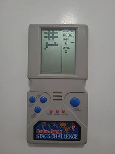 RADIO D'EPOCA SHACK STACK CHALLENGE VIDEOGIOCO ELETTRONICO PORTATILE TETRIS - Foto 1 di 12