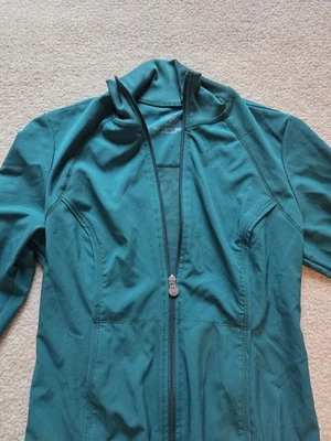 Cherokee Infinity  Women's Scrub Jacket Hunter Green Small - Image 1 of 4