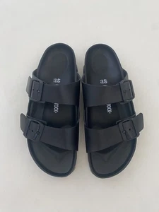 Birkenstock Arizona Essentials Sandal Slide Black EVA EU 40 Women US 9- 9.5 - Picture 1 of 6