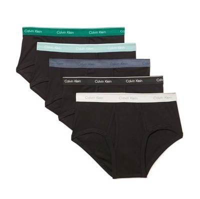 Nuevo con etiquetas. Calvin Klein. Pack de 5. Calzoncillos clásicos 100 % algodón. Negro. MRSP. $69,50 Foto 1 de 4