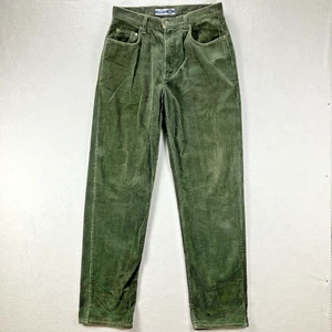 Gap Corduroy Jeans Mens 32x34 Green Loose Fit Baggy Skater Y2K 90s Vintage Denim - Picture 1 of 12