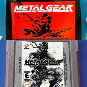 🔥 Metal Gear Solid Nintendo Game Boy Color GBC GBA TESTED SAVES WORKS    ~ READ - Picture 1 of 10