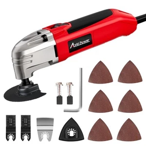 Oscillating Tool, 22000 OPM Electric Oscillating Multi Tool with 3°Oscillatio... - Picture 1 of 8