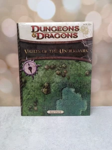 D&D Map Pack Vaults of the Underdark 4th Dungeons & Dragons DnD 4e 5e Brandneu - Bild 1 von 3