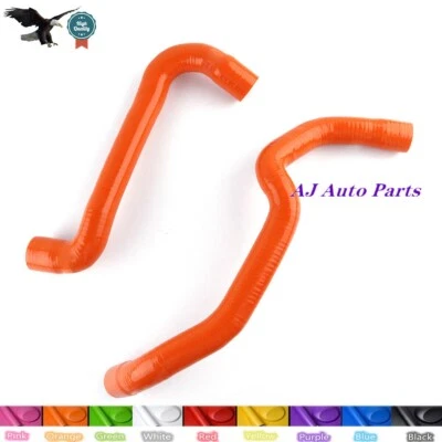 Orange For 1988-1991 BMW E30 M3 2.3L MT 89 90 91 Silicone Radiator Hose Kit - Image 1 of 4
