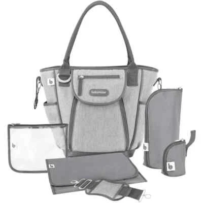 Babymoov Daily Changing Bag in Smokey Grey with Accessories Change Mat NEW