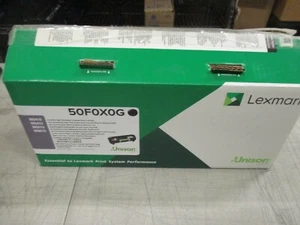 TÓNER GENUINO LEXMARK DE RENDIMIENTO EXTRA ALTO 50F0X0G MS410/MS510/MS610 Abierto Nuevo - Imagen 1 de 3