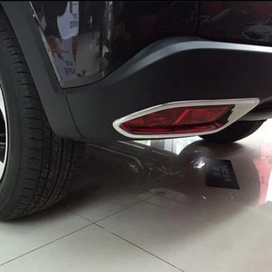 For Honda HR-V 2014-2016 Chrome Rear Fog Tail light lamp Frame Cover Trim - Picture 1 of 6
