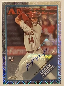 2023 Topps Series 2 Logan O'Hoppe Mojo RC Auto /299 LA Angels - Picture 1 of 3