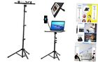  Laptop Projector Tripod Stand, Universal Portable Floor Holder Mount Stand 