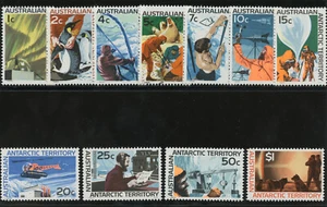 Australia Antarctic Territory 1966 QEII Definitive set complete MNH. SG 8-18. - Picture 1 of 1