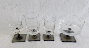 Rosenthal LINEAR SMOKE 4er Set: Sherry, Rotwein, Weißwein, Champagner/Sherbet - Bild 1 von 2