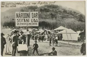 CZECH 1910 Census NÁRODNÍ DAR SČÍTÁNÍ LIDU Nákladem V. Soběslavská V. Roudnici - Picture 1 of 2