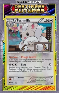 Pashmilla Holo - NB04:Destinées Futures - 85/99 - Carte Pokemon Française - Photo 1 sur 1