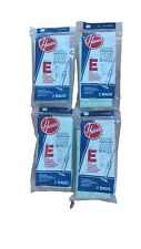 Lot Of 4 HOOVER Style E Vacuum Bags w/3 Bags Per Pack