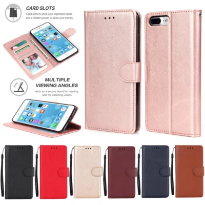 Case For Xiaomi CC9E A3 9T F1 Redmi 4A 9C 7A Magnetic Leather Wallet Phone Cover - Image 1 of 4