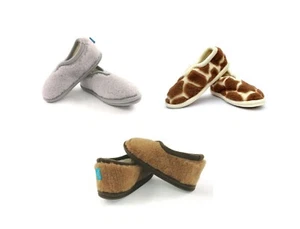 Woollen Slippers shoes boots Sheep Lux Merino Wool Natural closed heel - Picture 1 of 11