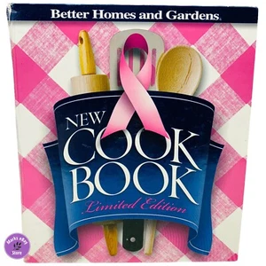 Y2K Better Homes and Gardens New Cook Book Pink Plaid 640 Color Pages - Picture 1 of 12