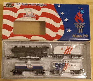 Dale Earnhardt Goodwrench / ATLANTA 1996 OLYMPIC GAMES 4 PC HO Train Set - Picture 1 of 11