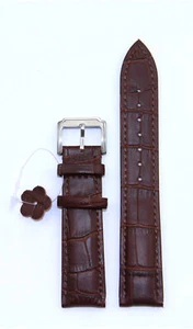 High Quality Genuine Leather Watch Strap for Mens Wrist Band 12-24mm Universal - Picture 1 of 18