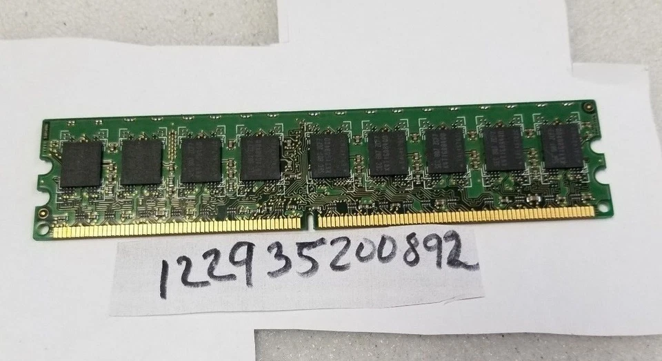 2GB DDR2 PC2 PC2-6400E 800 6400E 800 800MHZ 240PIN ECC UNBUFFERED LOW DENSITY - Image 1 of 1