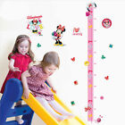 Minnie Mouse Height Chart Wall Sticker Girls Room Nursery Decor Vinyl Decal Gift