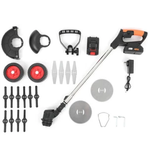 3-in-1 Electric Grass String Trimmer Lawn Cutter Brush Mower Whipper Snipper - Picture 1 of 18