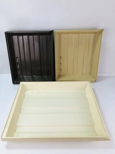 Lote de 3 bandejas de desarrollo Vivitar de colección amarillo marrón 14x11 (1) y 8x10 (2) - Imagen 1 de 14