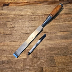 Vintage WOODWORKING TOOLS Bench & Timber Framing Chisel ☆ UNION TOOL • 1" ☆USA - Picture 1 of 4