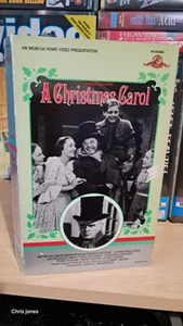 A CHRISTMAS CAROL (1938 version) NTSC Mgm, VHS, Cardboard Big Box 70min. - Imagen 1 de 3