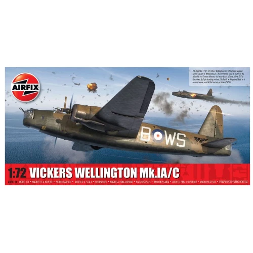 VICKERS WELLINGTON MK IA C KIT 1:72 Airfix Kit Aerei Nouveau modèle - Photo 1/1