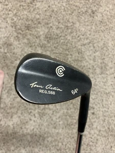 Cleveland REG 588 GUNMETAL 64* High Lob Wedge Stiff Flex Steel RH - Picture 1 of 8