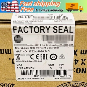1762-L40BXB AB MicroLogix 1200 40 Point Controller Fast Shipping 1762L40BXB GQ - Picture 1 of 1