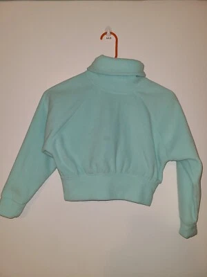 Old Navy 女孩高领毛衣 – 完好绿色  — 第 1/4 张图片