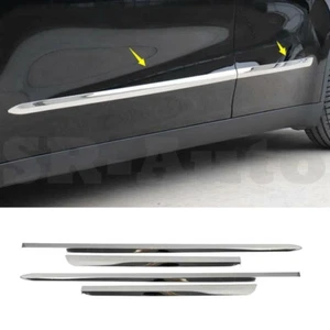 For Tesla Model Y 2020-2024 Stainless Side Door Body Guard Molding Cover Trim - Foto 1 di 11