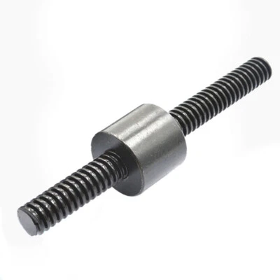 T10-T60 Trapezoidal Left-Hand Threaded Rod Lead Screw Length 1000mm, Steel Nut - Image 1 of 4