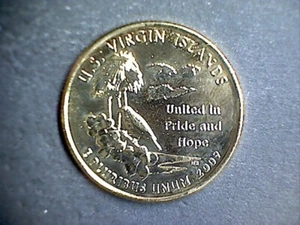 (2) Coins 2009P & D US Virgin Island State Quarters - Picture 1 of 4