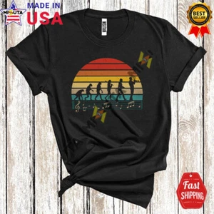 Vintage Retro Trumpet Evolution, Awesome Trumpet Player, Musical Group Shirt - Picture 1 of 3