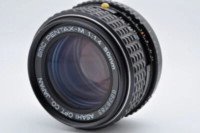 [Near Mint] ASAHI Pentax SMC TAKUMAR 50mm F/1.4 MF Lens M42 Mount JAPAN #0605 - Image 1 of 4