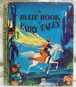The Blue Book of Fairy Tales Little Golden Book Copyright 1959 - Imagen 1 de 4