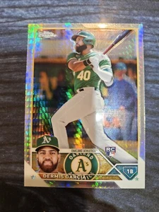 2023 Topps Chrome - Prism Refractor #183 Dermis Garcia (RC) - Picture 1 of 2