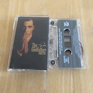 The Godfather III, Motion Picture Soundtrack Cassette Tape, 1990 US IMPORT RARE - Picture 1 of 3