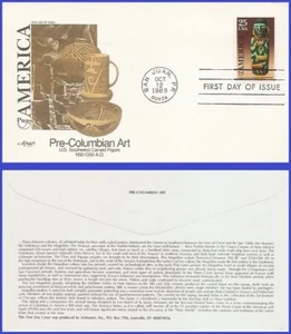 USA4 #2426 U/A ARTMASTER FDC   Southwest Carved Figure - Bild 1 von 1