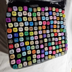 "Touch" Marker - Packung mit 168 Markern (geöffnet - Tasche / neu) - Bild 1 von 8